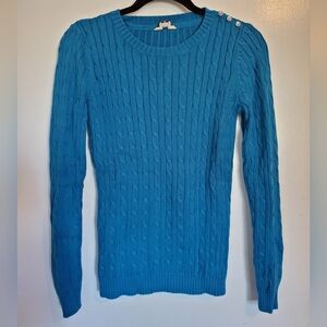 Small Denver Hayes Cableknit Sweater